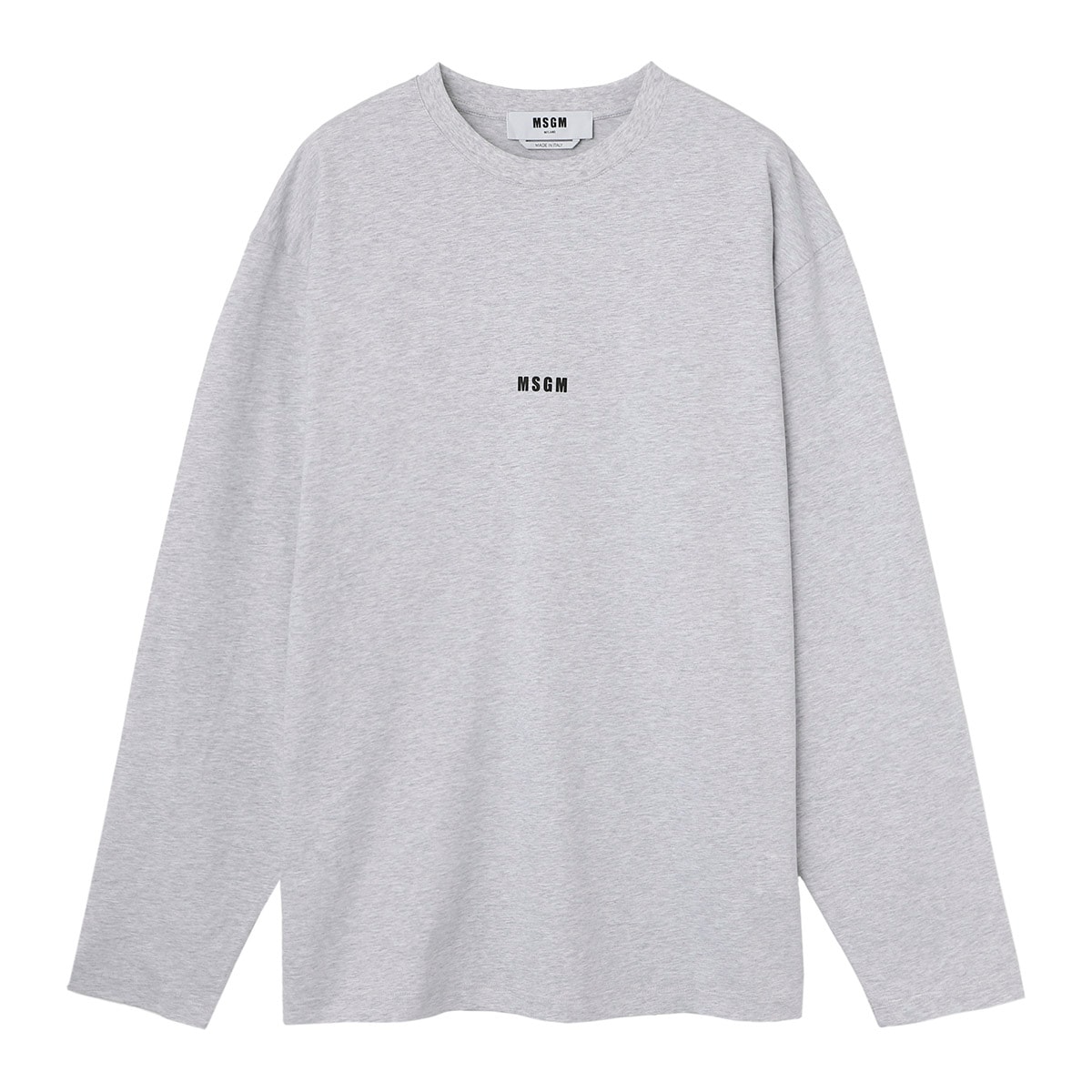 MSGM エムエスジーエム クルーネック 長袖Tシャツ メンズ | メンズ 