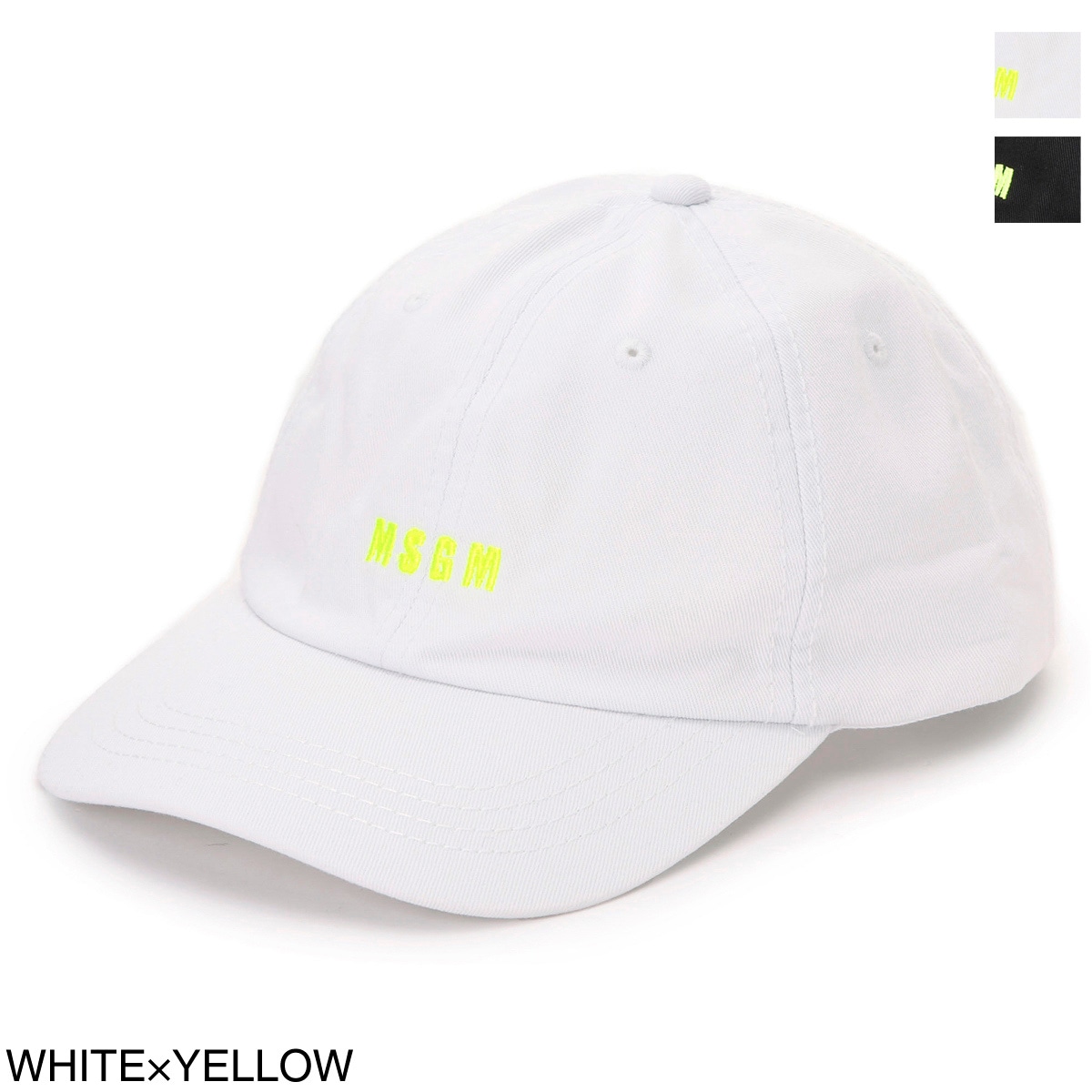 【アウトレット】MSGM エムエスジーエム ベースボールキャップ メンズ
