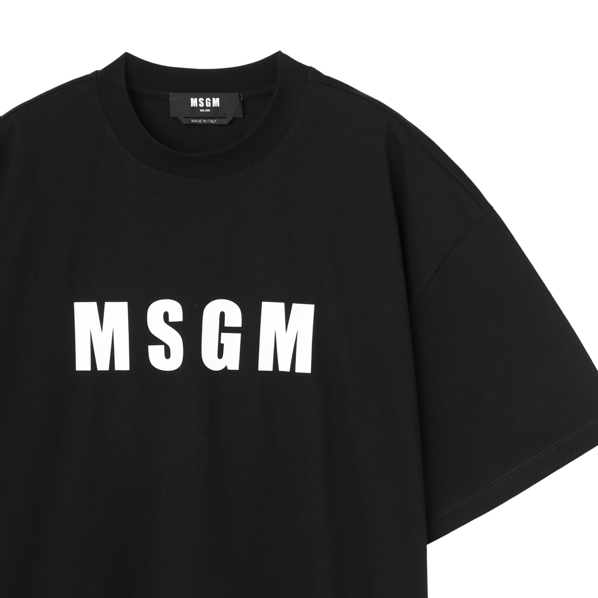 アウトレット】MSGM エムエスジーエム クルーネック Tシャツ