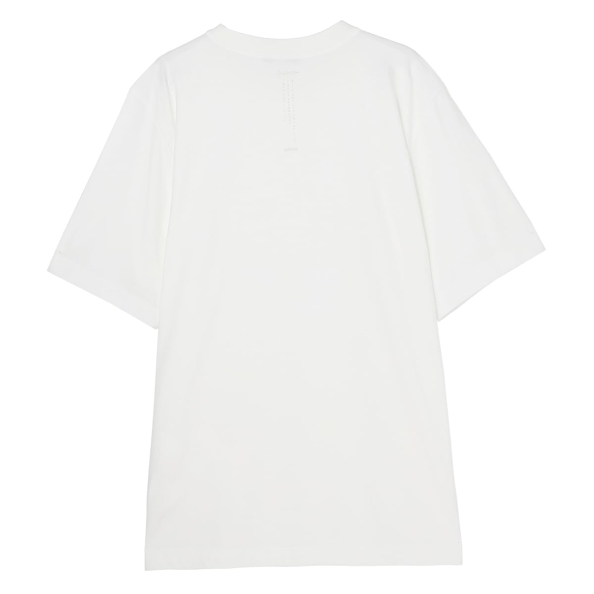 Y-3 ロゴ クルーネック コットン Tシャツ Y-3 ワイスリー クルーネックTシャツ/M CH1 SS TEE LARGE LOGO