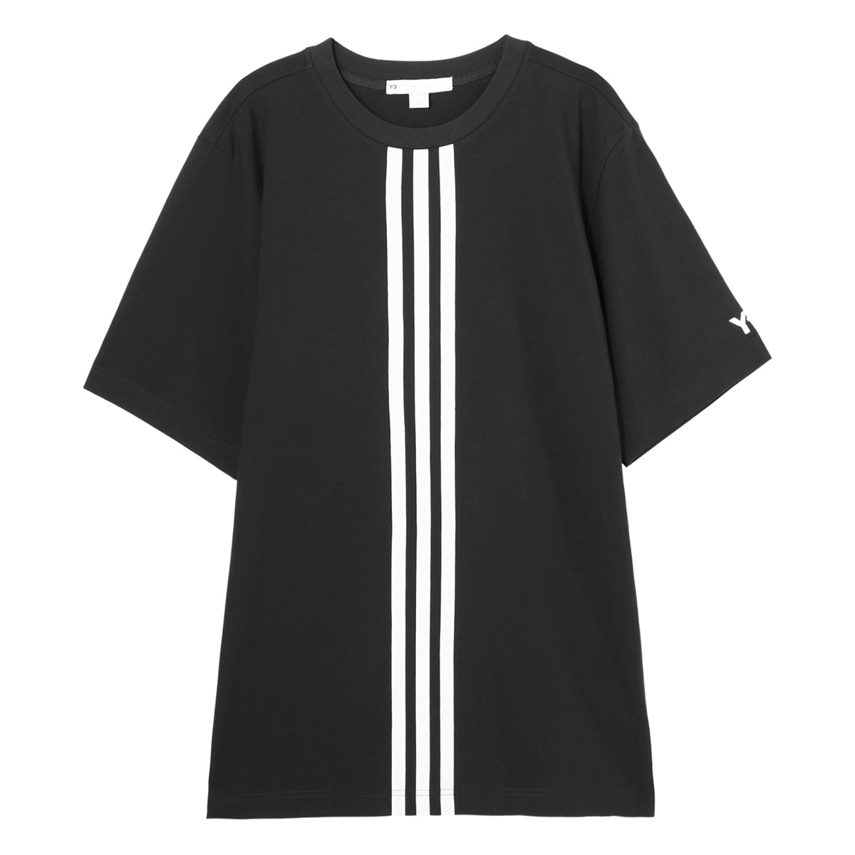 【アウトレット】Y-3 ワイスリー クルーネックTシャツ/W CH1 SS TEE CENTER FRONT STRIPES メンズ