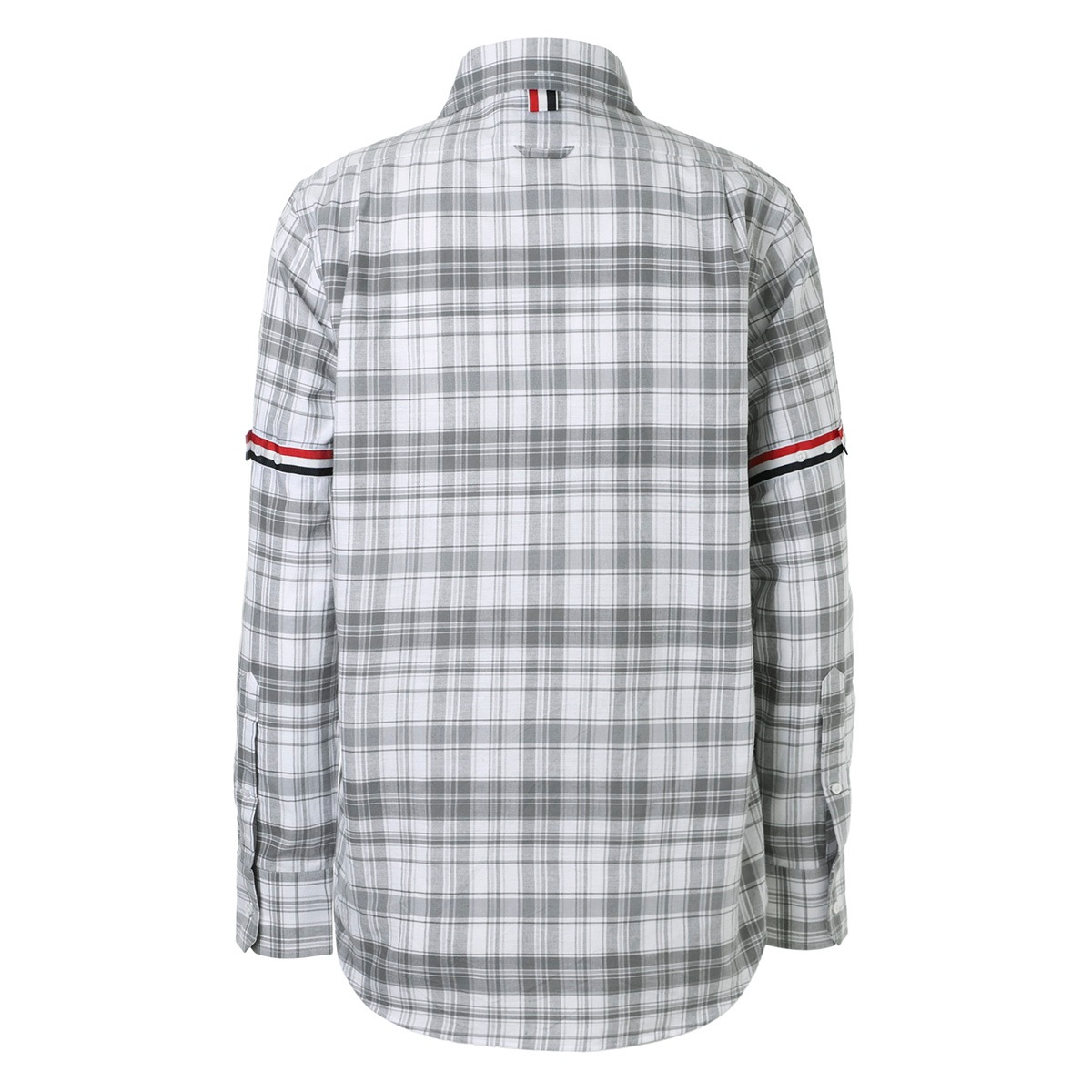 THOM BROWNE トムブラウン チェック フランネル ボタンダウンシャツ アウトレット】THOM BROWNE. トムブラウン ボタンダウンシャツ メンズ