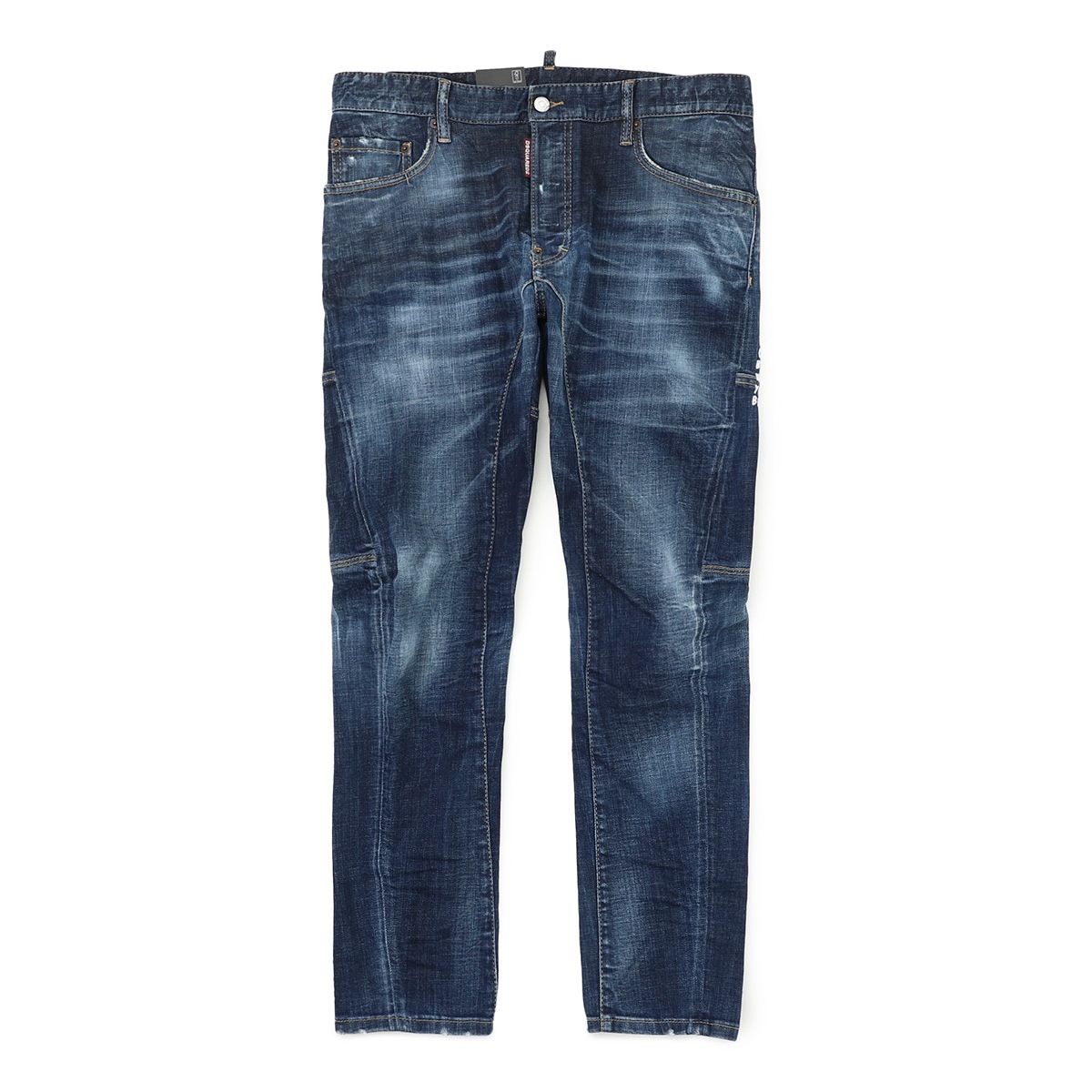 名作 DSQUARED2 ディースクエアード TIDYBIKER バイカー 48 DSQUARED2 Tidy Biker Jean 48