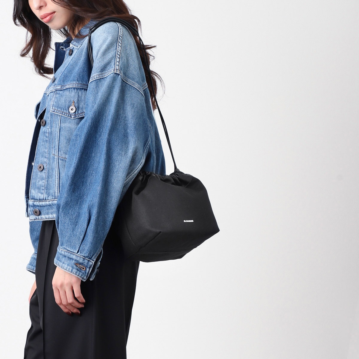 【アウトレット】JIL SANDER ジルサンダー ショルダーバッグ/リバーシブル バッグ/DUMPLING レディース