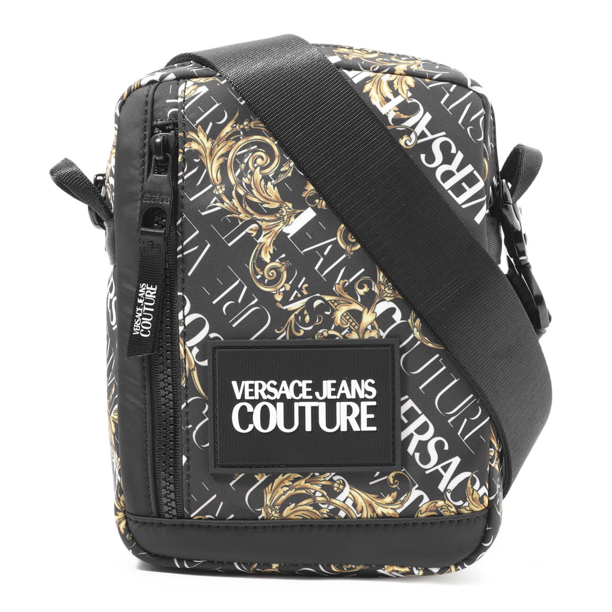 VERSACE メッセンジャーバッグ ヴェルサーチェ ショルダーバッグ VERSACE ナイロン