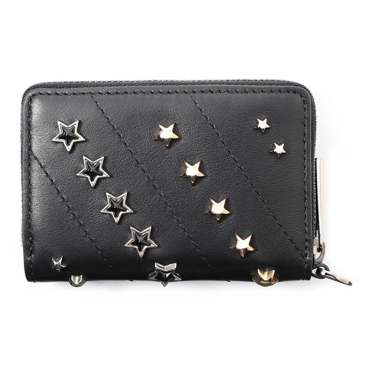 jimmy choo ケース　ブラック　danny rcx スタッズ　財布 JIMMY CHOO ジミーチュウ コインケース/DANNY メンズ | メンズ