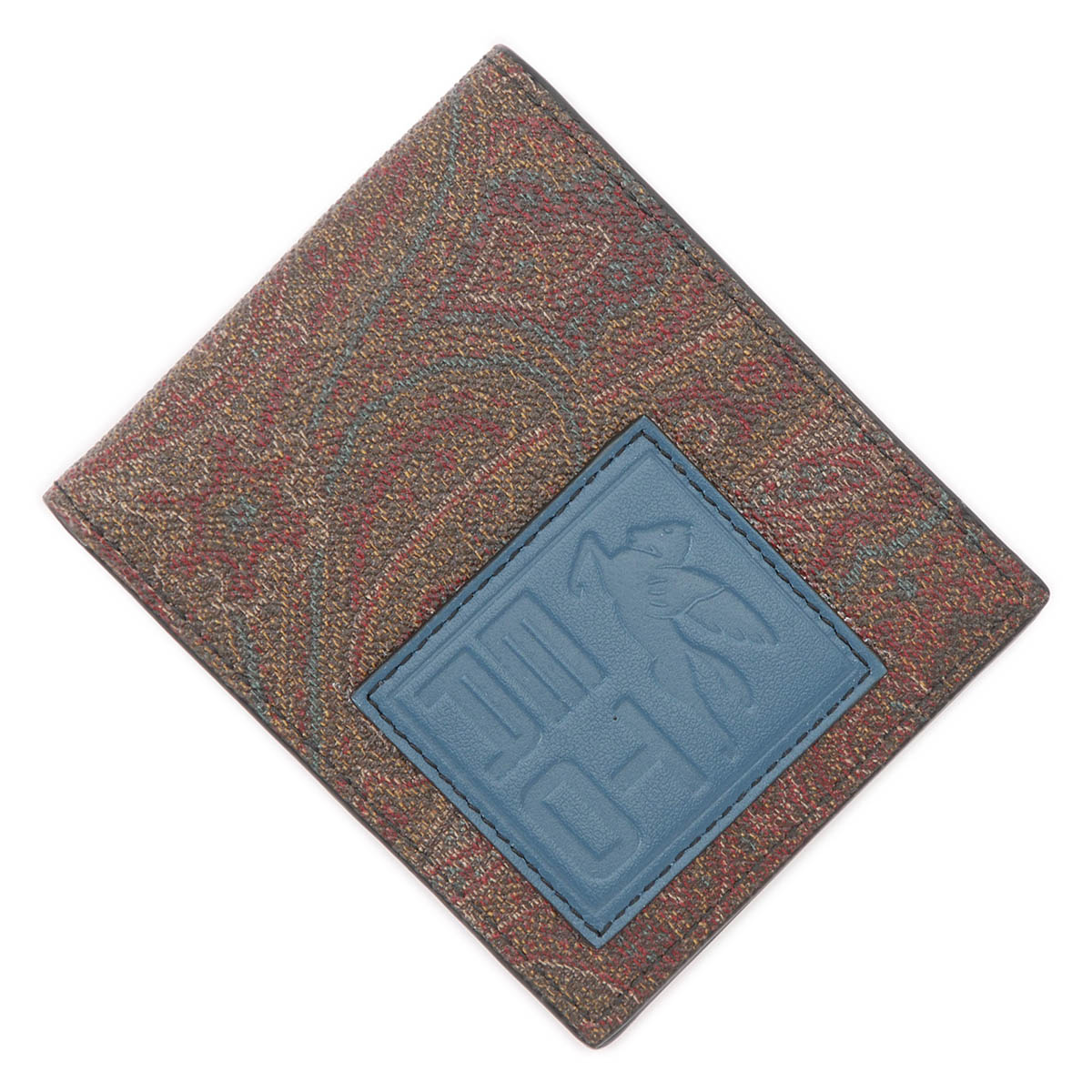 美品 ETRO エトロ 2つ折り財布 ペィズリー
