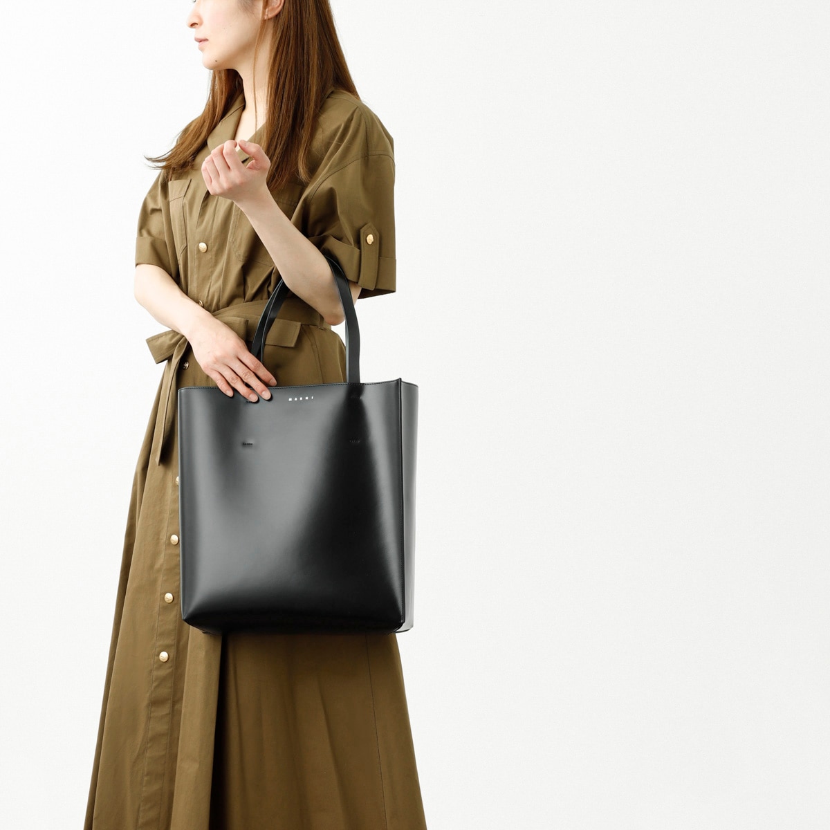 マルニ ショッピングバッグ アウトレット】MARNI マルニ ショッピングバッグ/MUSEO BAG LARGE