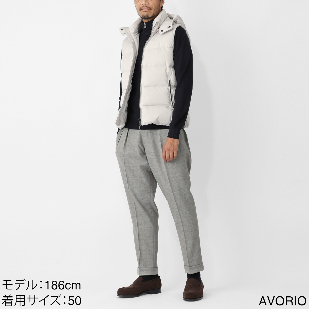 MOORER ムーレー ダウンベスト/FIRE-WK【大きいサイズあり】 メンズ