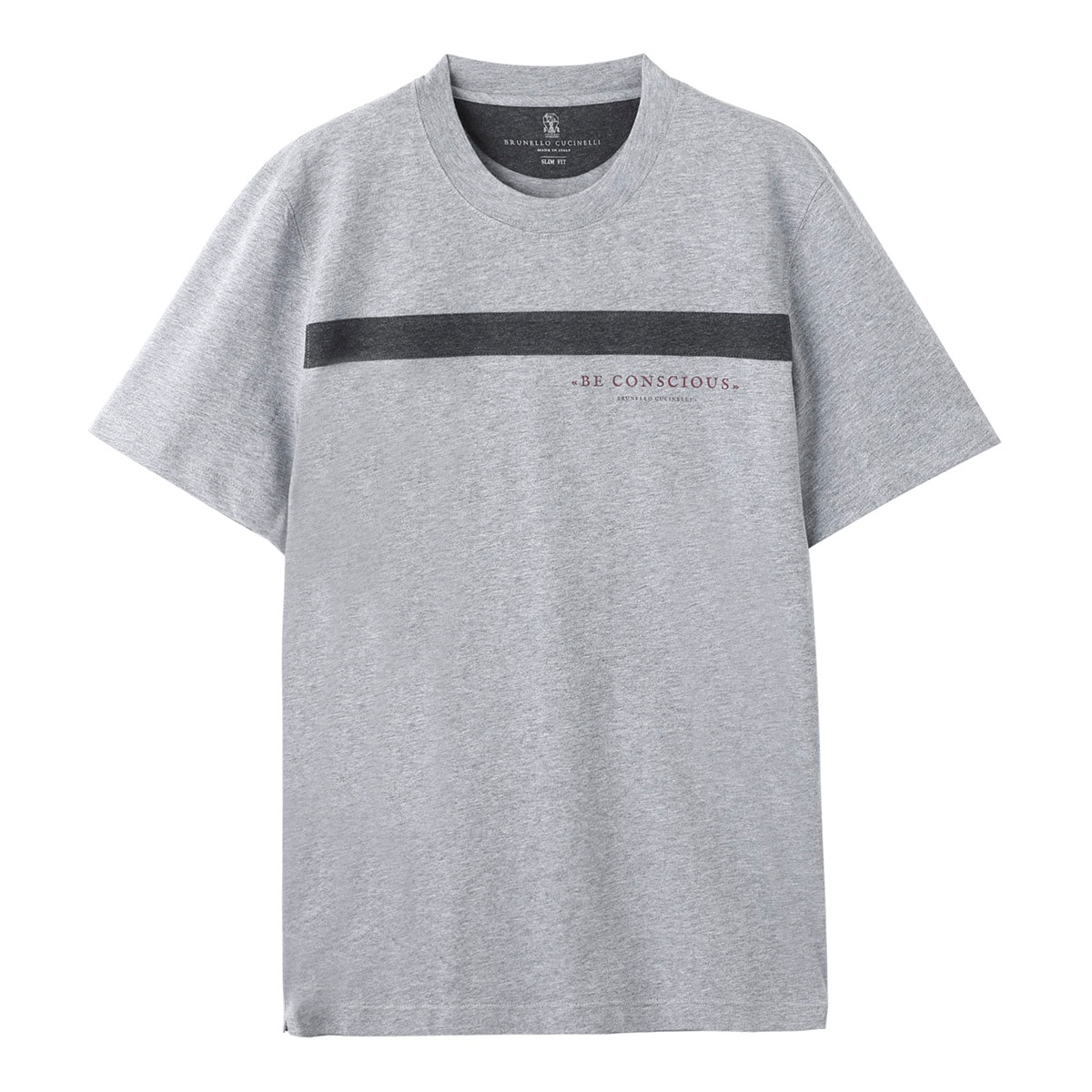 ブルネロクチネリ クルーネックTシャツ ロゴ入り メンズ BRUNELLO CUCINELLI ブルネロクチネリ クルーネックTシャツ