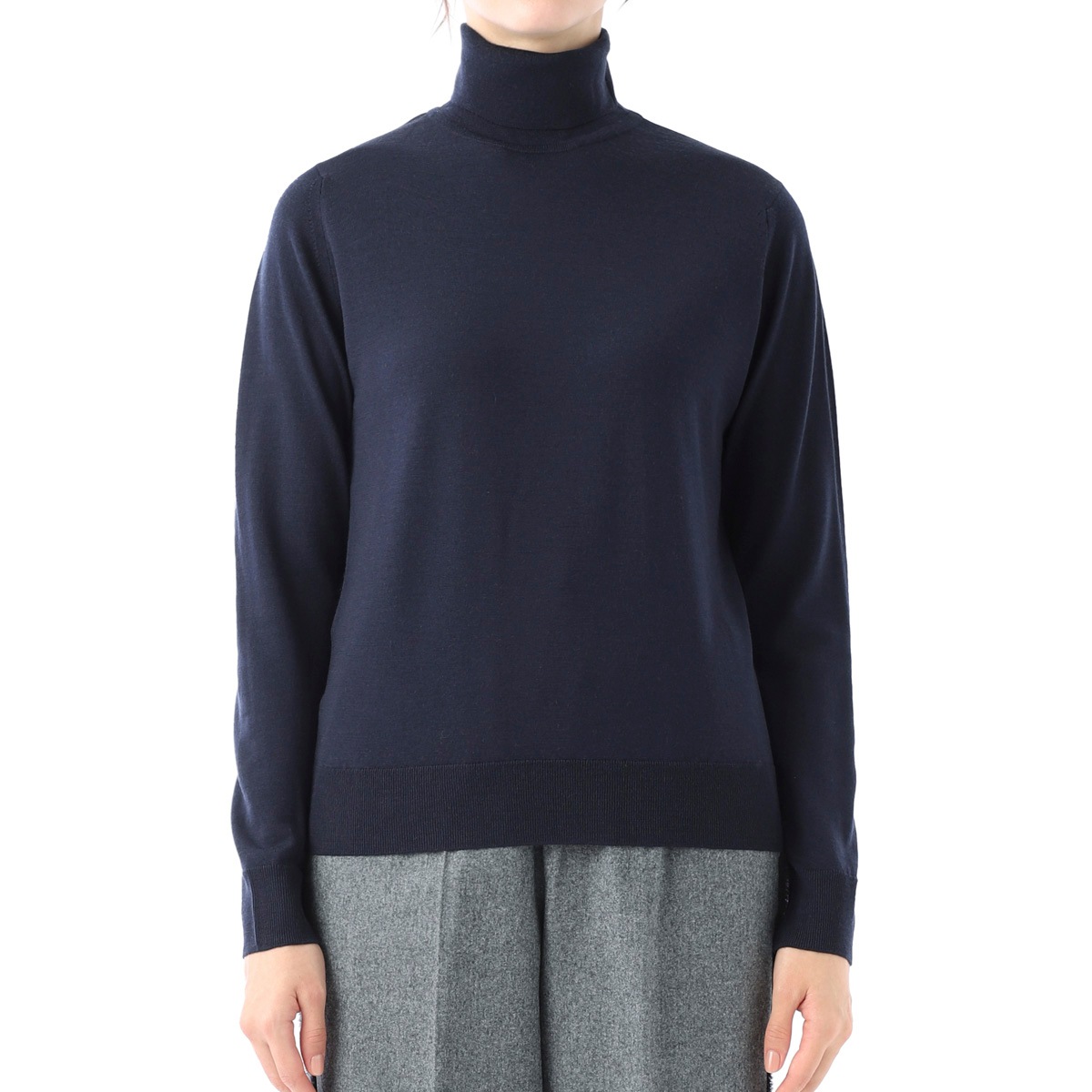 アウトレット】JOHN SMEDLEY ジョンスメドレー タートルネック ニット 