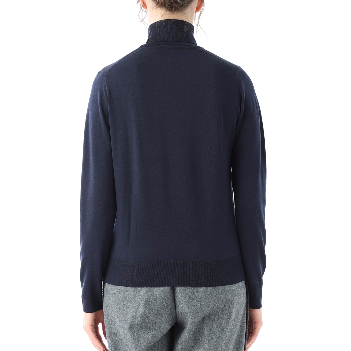 【アウトレット】JOHN SMEDLEY ジョンスメドレー タートルネック ニット/ALENNAエクストラファインメリノウール 30ゲージ レディース
