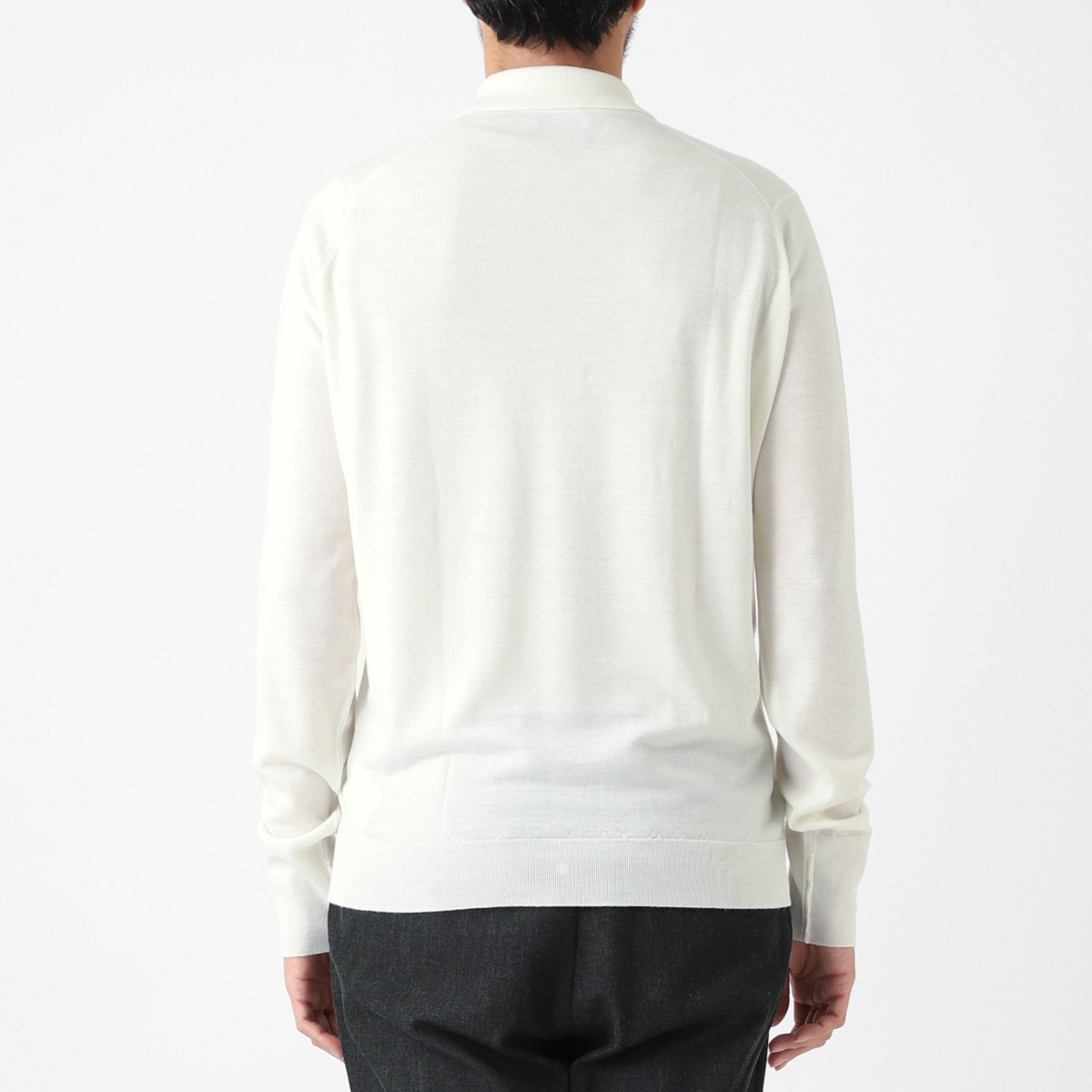JOHN SMEDLEY ジョンスメドレー 長袖 ポロシャツ/DORSET エクストラ 