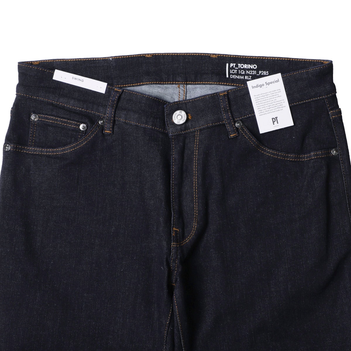 SWING デニム ジーンズ 34 PT TORINO DENIM ピーティートリノ デニム リジッドジーンズ