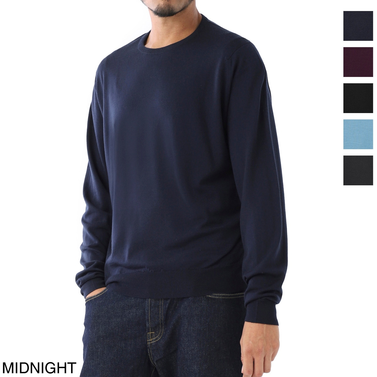 メンズ・ブランド一覧,□ J,JOHN SMEDLEY,トップス,クルーネック