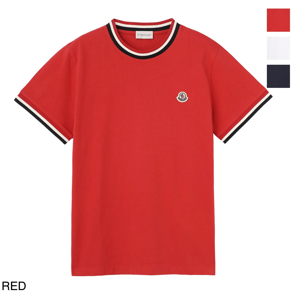 アウトレット】MONCLER モンクレール クルーネックTシャツ レディース