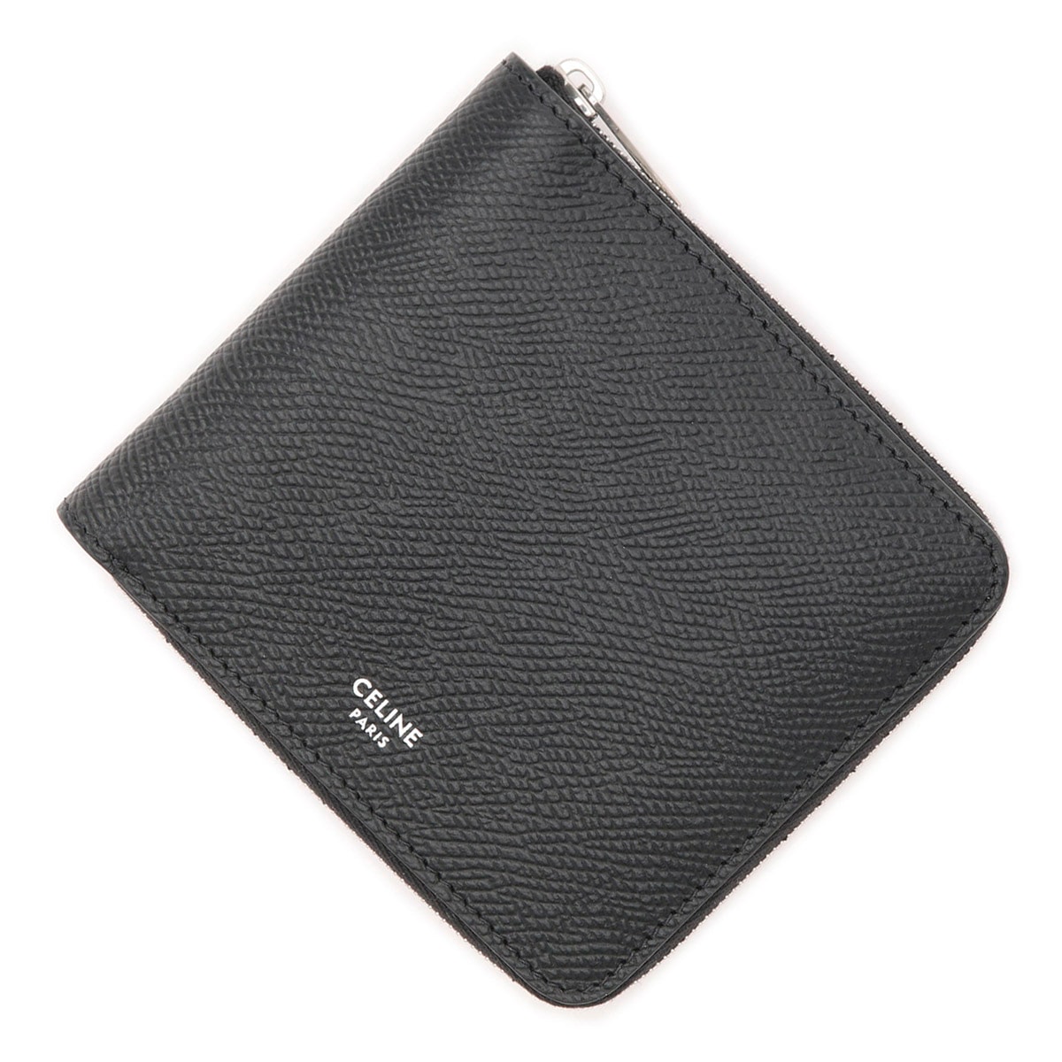 デトロイトスター　セリーヌ　二つ折り財布 CELINE セリーヌ 2つ折り財布 小銭入れ付き/ZIPPED BI-FOLD