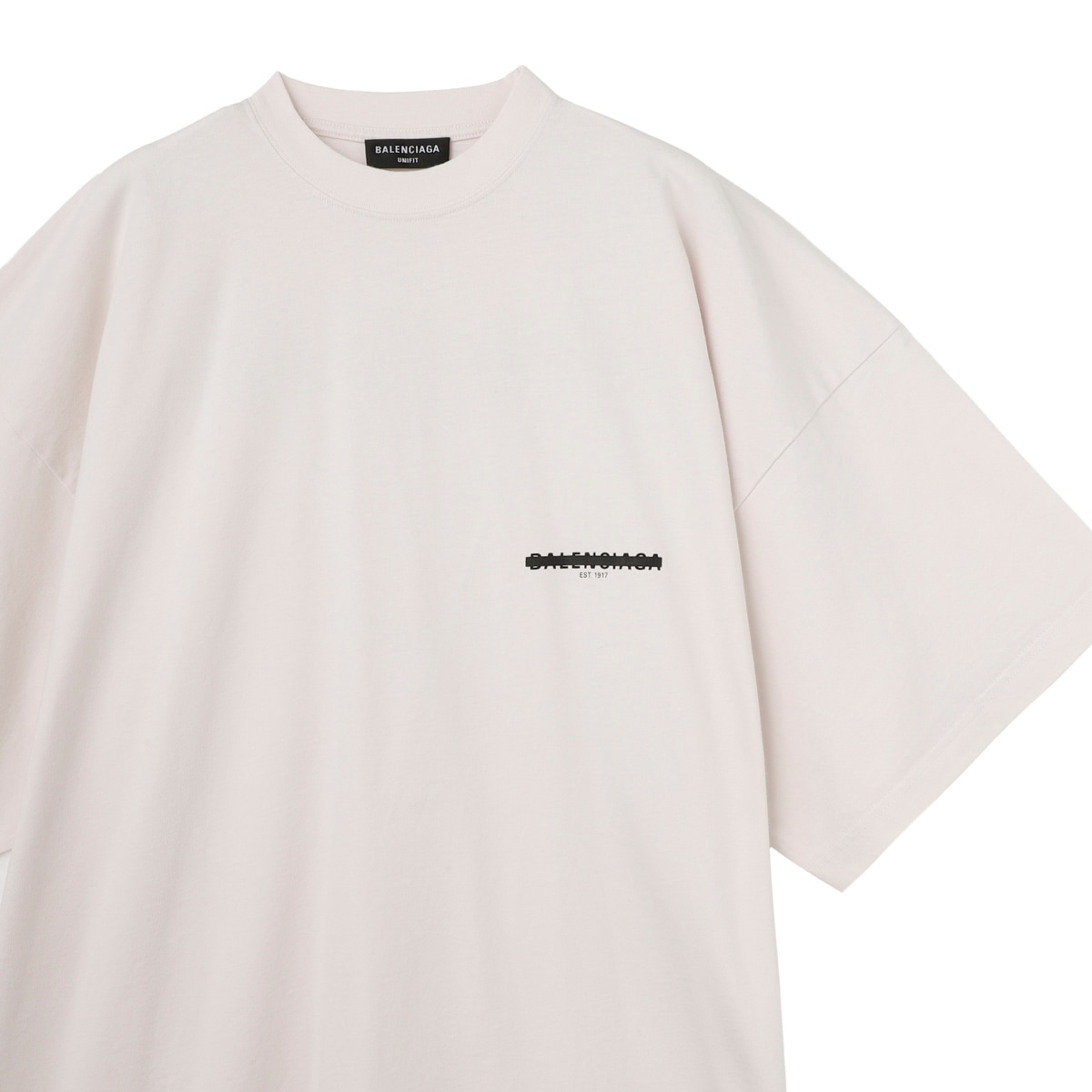 関税込【BALENCIAGA】ヴィンテージ ループ クルーネック Tシャツ BALENCIAGA(バレンシアガ) プリントTシャツ739028 TPVE4 739028