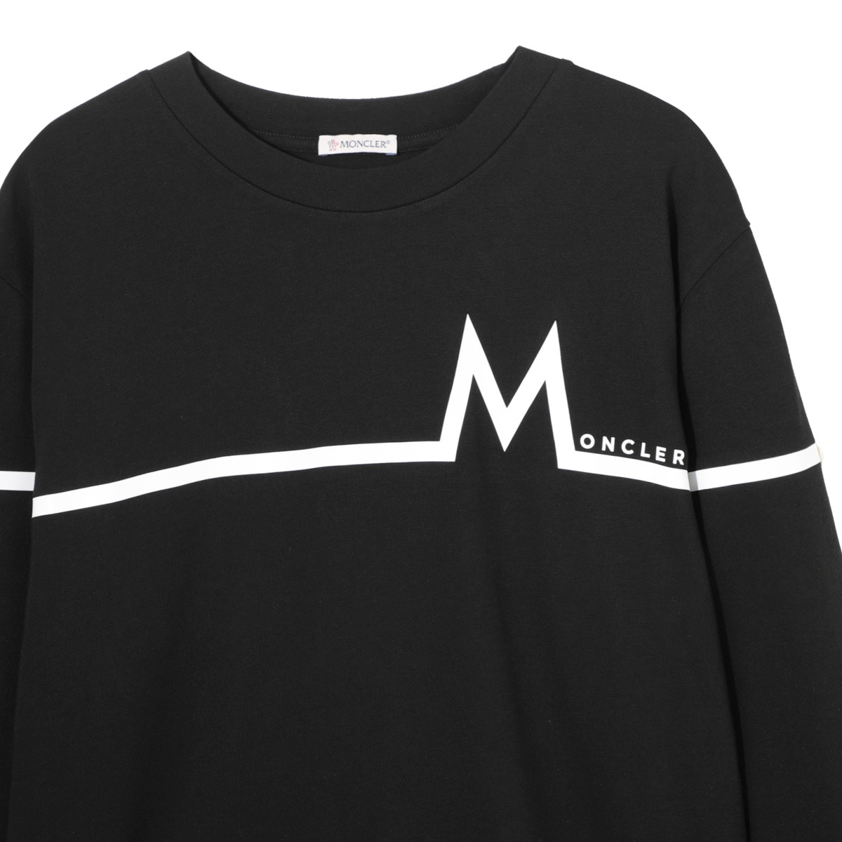 MONCLER モンクレール クルーネックカットソー/長袖Tシャツ