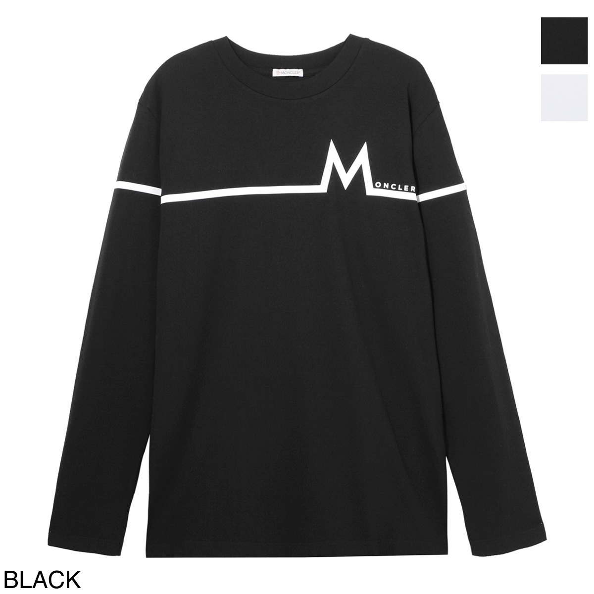MONCLER 長袖カットソー MONCLER モンクレール 長袖 Tシャツ カットソー ロンT