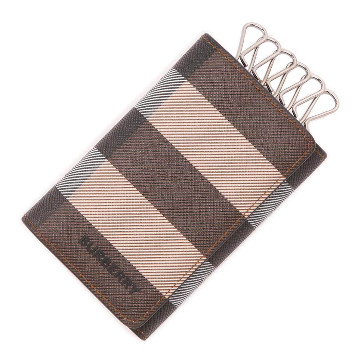 ♪キーケース(BURBERRY) Brandol / BURBERRY バーバリー キーケース TBロゴ ブラック 8062815