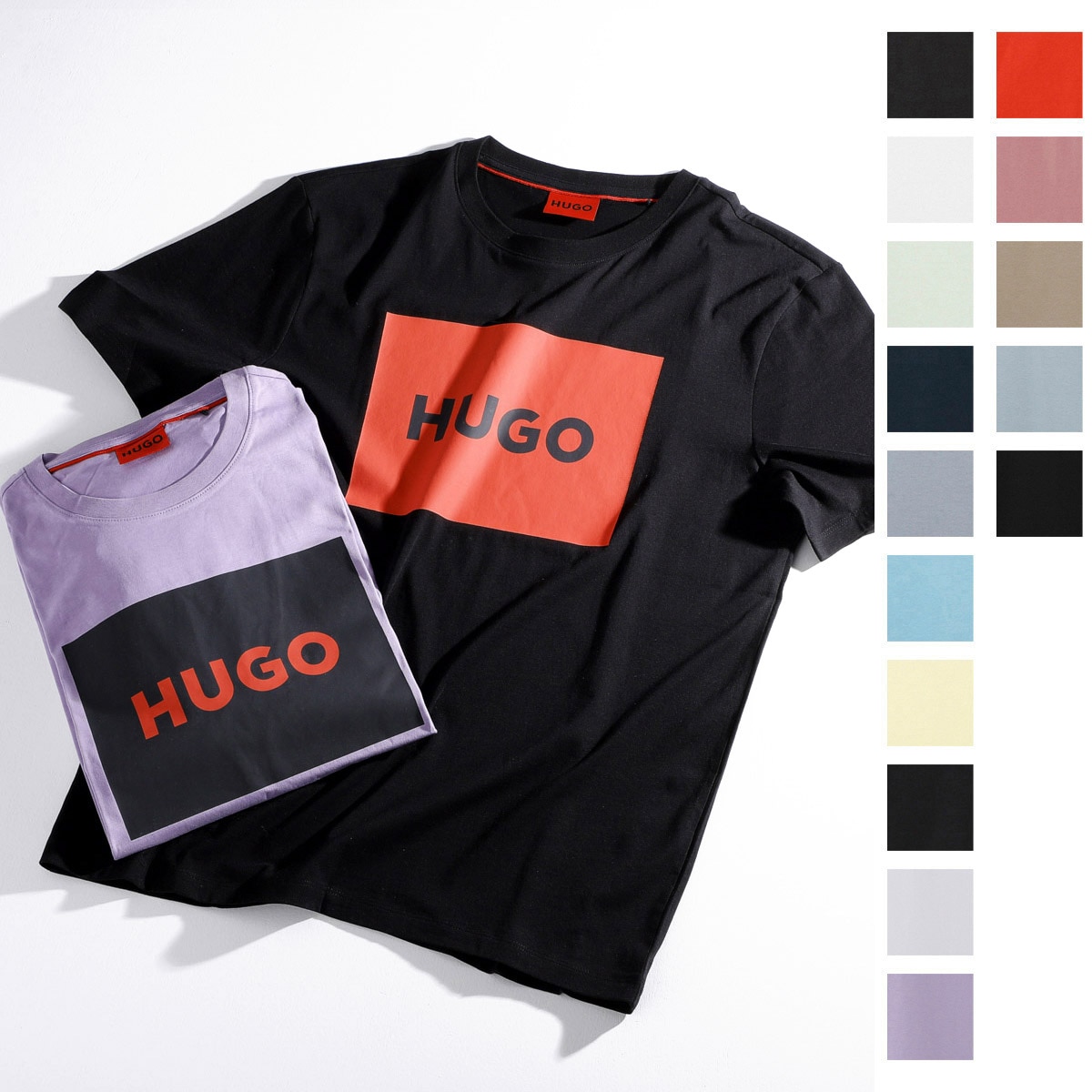 『ネコポス対応(1点まで)』HUGO HUGOBOSS ヒューゴヒューゴボス クルーネックTシャツ/DULIVE メンズ