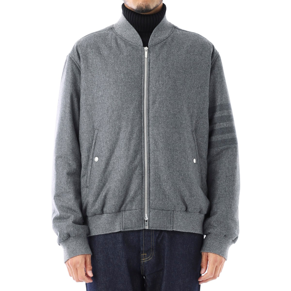 アウトレット】THOM BROWNE. トムブラウン ダウンジャケット/MEDIUM