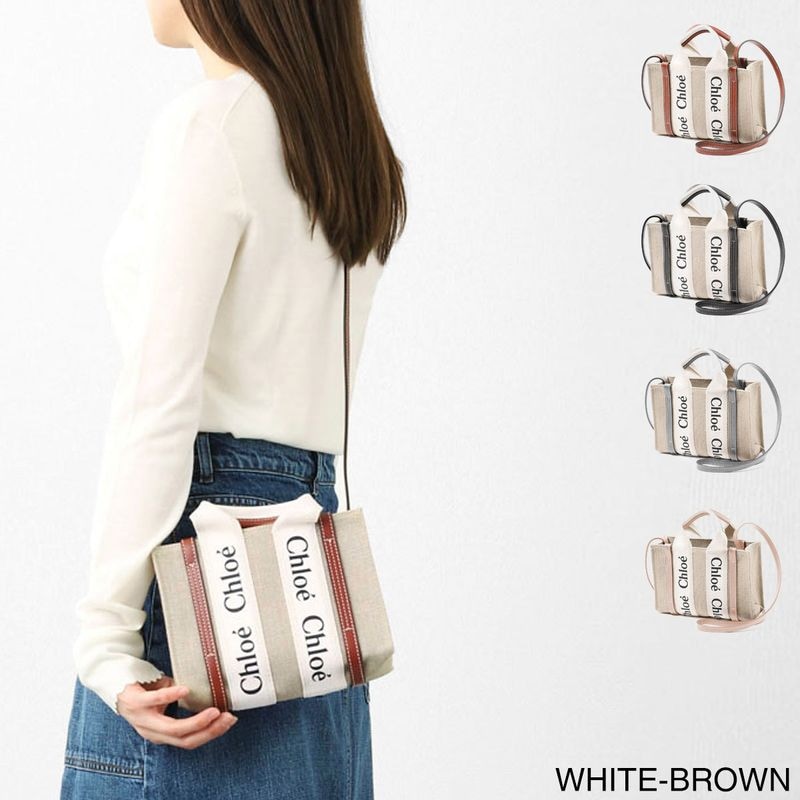 Chloe クロエ ショルダーバッグ 2WAY/WOODY MINI レディース