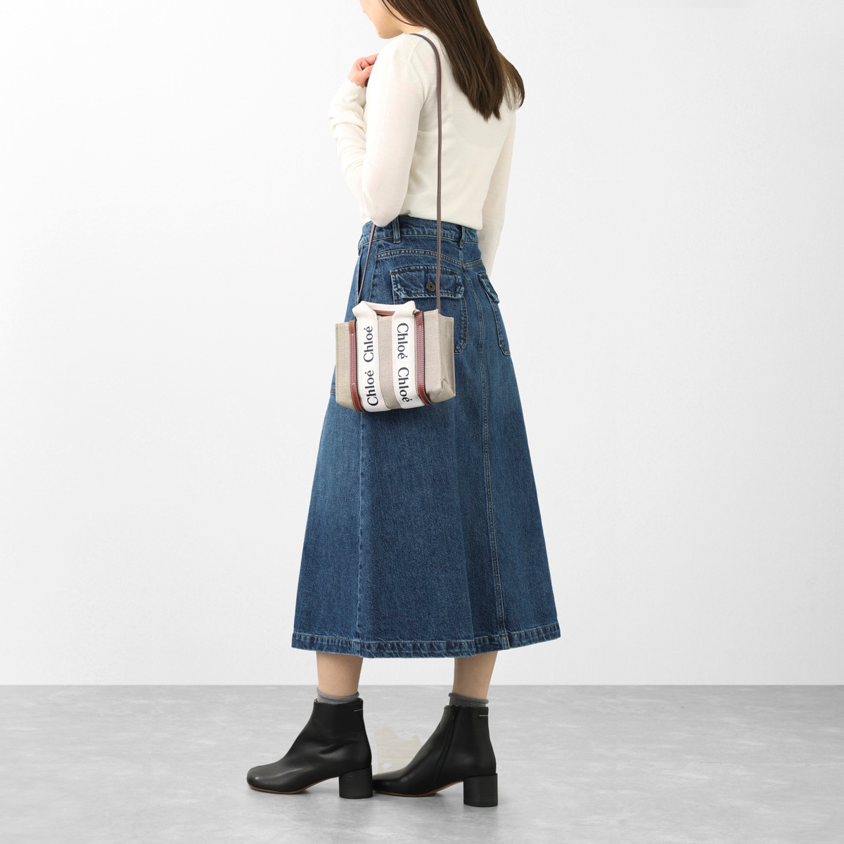 Chloe クロエ ショルダーバッグ 2WAY/WOODY MINI レディース