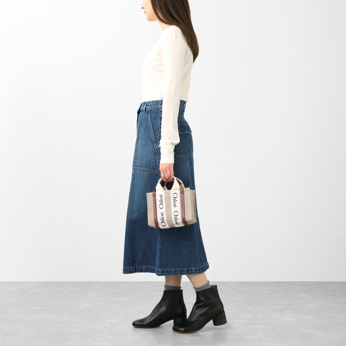 Chloe クロエ ショルダーバッグ 2WAY/WOODY MINI レディース