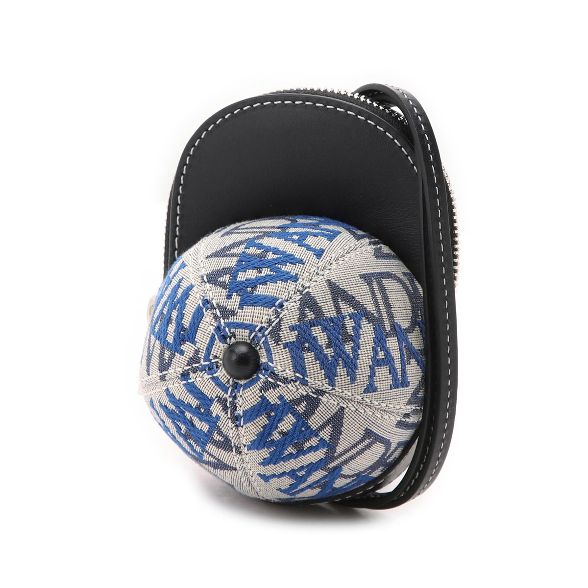 JW ANDERSON ニットバゲットバッグ　シルバーグレー JW ANDERSON ニットバゲットバッグ シルバーグレー THE JWA
