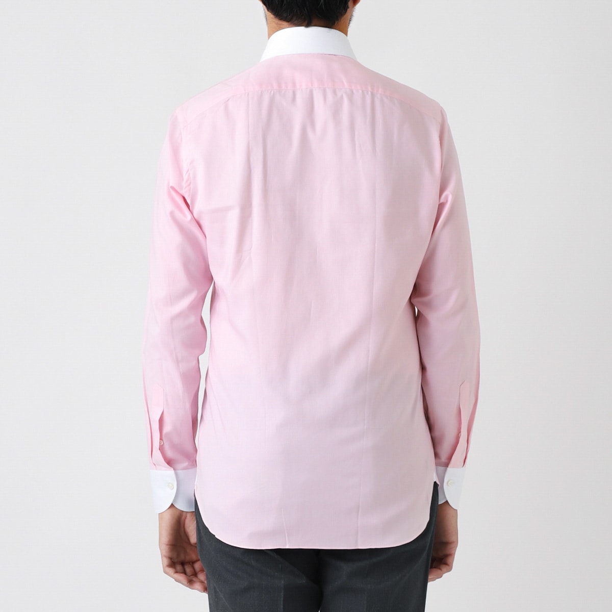 BORRIELLO ボリエッロ クレリックシャツ/Z9 SLIM FIT【大きいサイズ