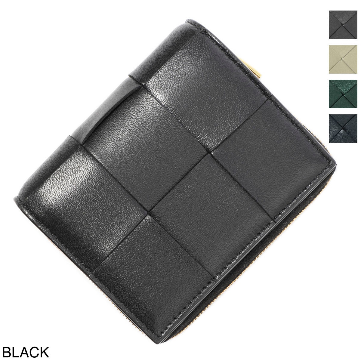 BOTTEGA VENETA ボッテガヴェネタ 2つ折り財布 小銭入れ付き レディース