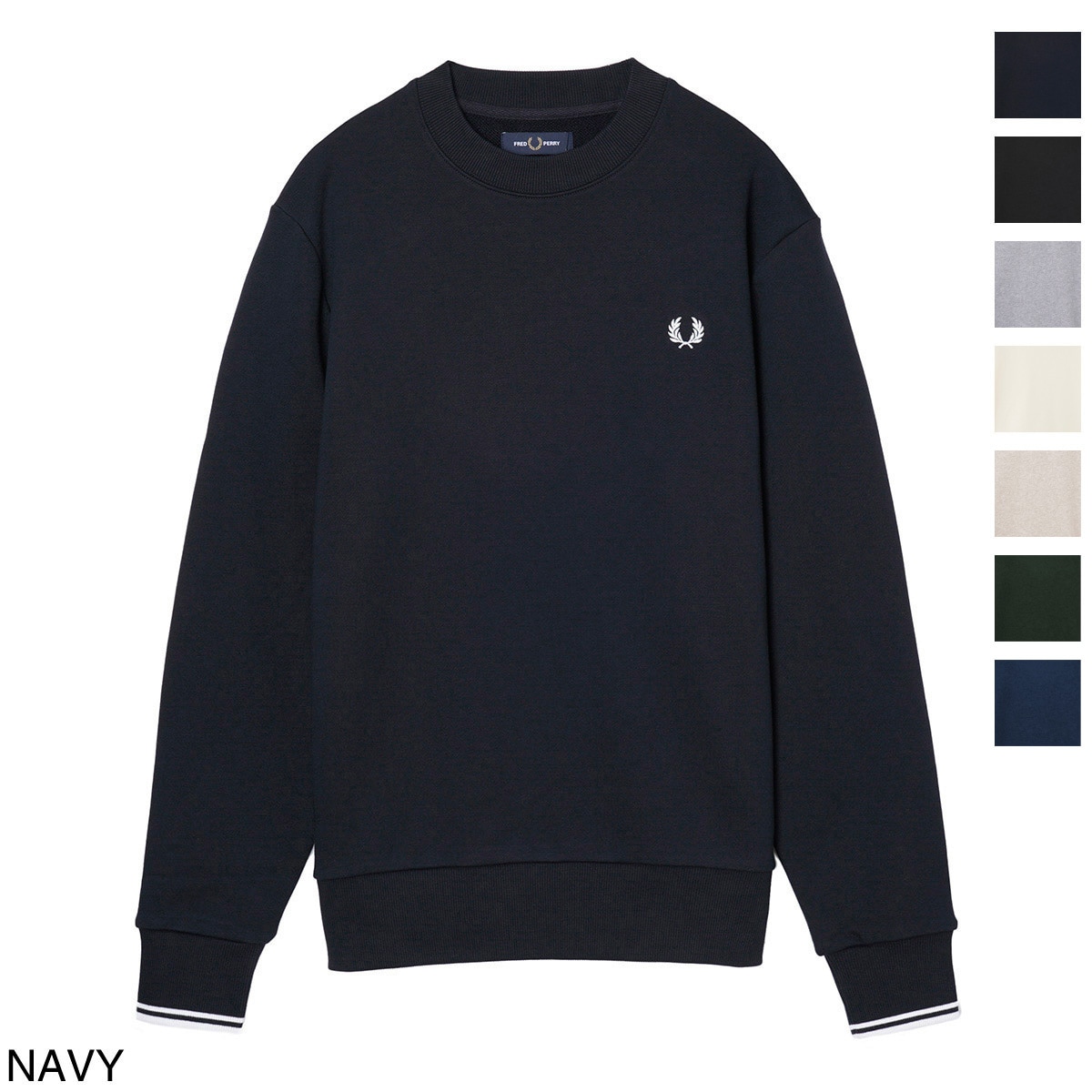 メンズウェア fredperry FRED PERRY フレッドペリー FREDPERRY トレーナー メンズ クルー