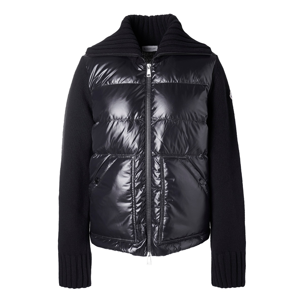 アウトレット】MONCLER モンクレール ダウン入りジップカーディガン