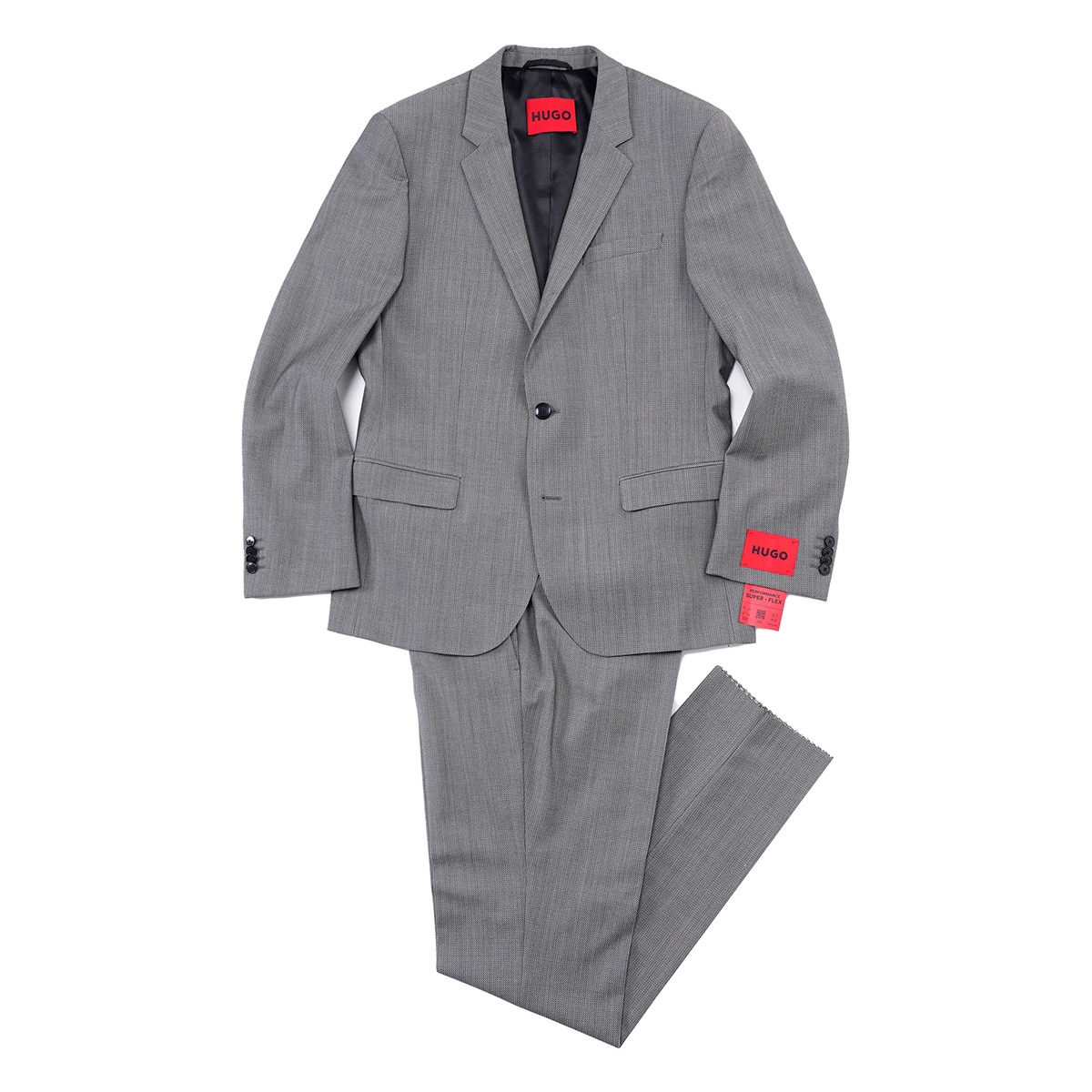 【アウトレット】HUGO HUGOBOSS ヒューゴヒューゴボス シングル 2つボタンスーツ/セットアップ/ART HESTEN 212【大きいサイズあり】 メンズ