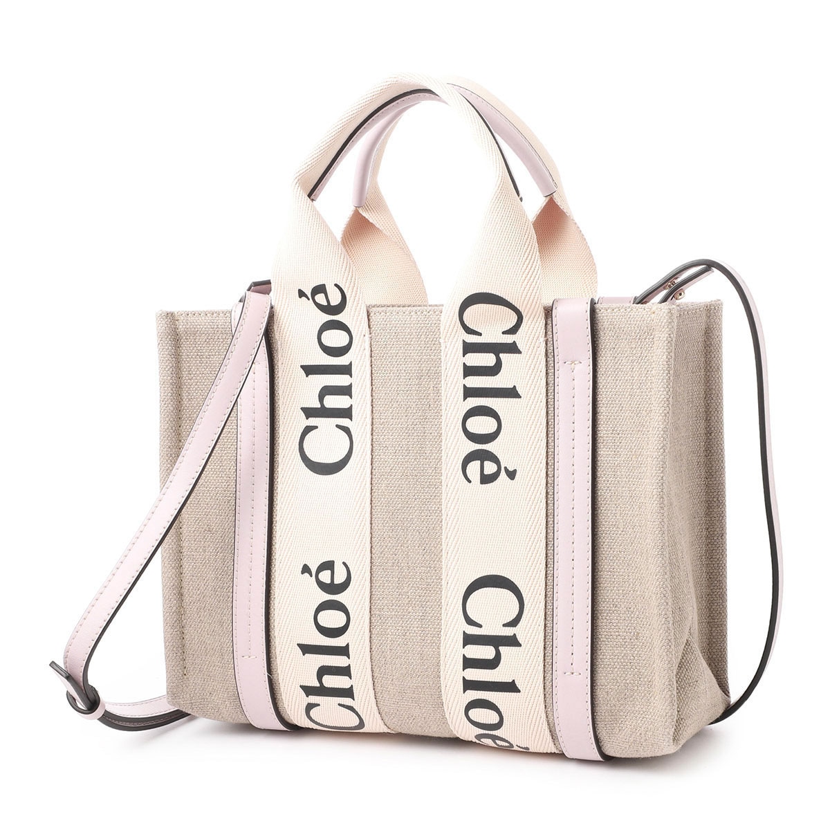 Chloe トートバッグ 2WAY s911o65 Chloe クロエ トートバッグ 2WAY/WOODY SMALL レディース