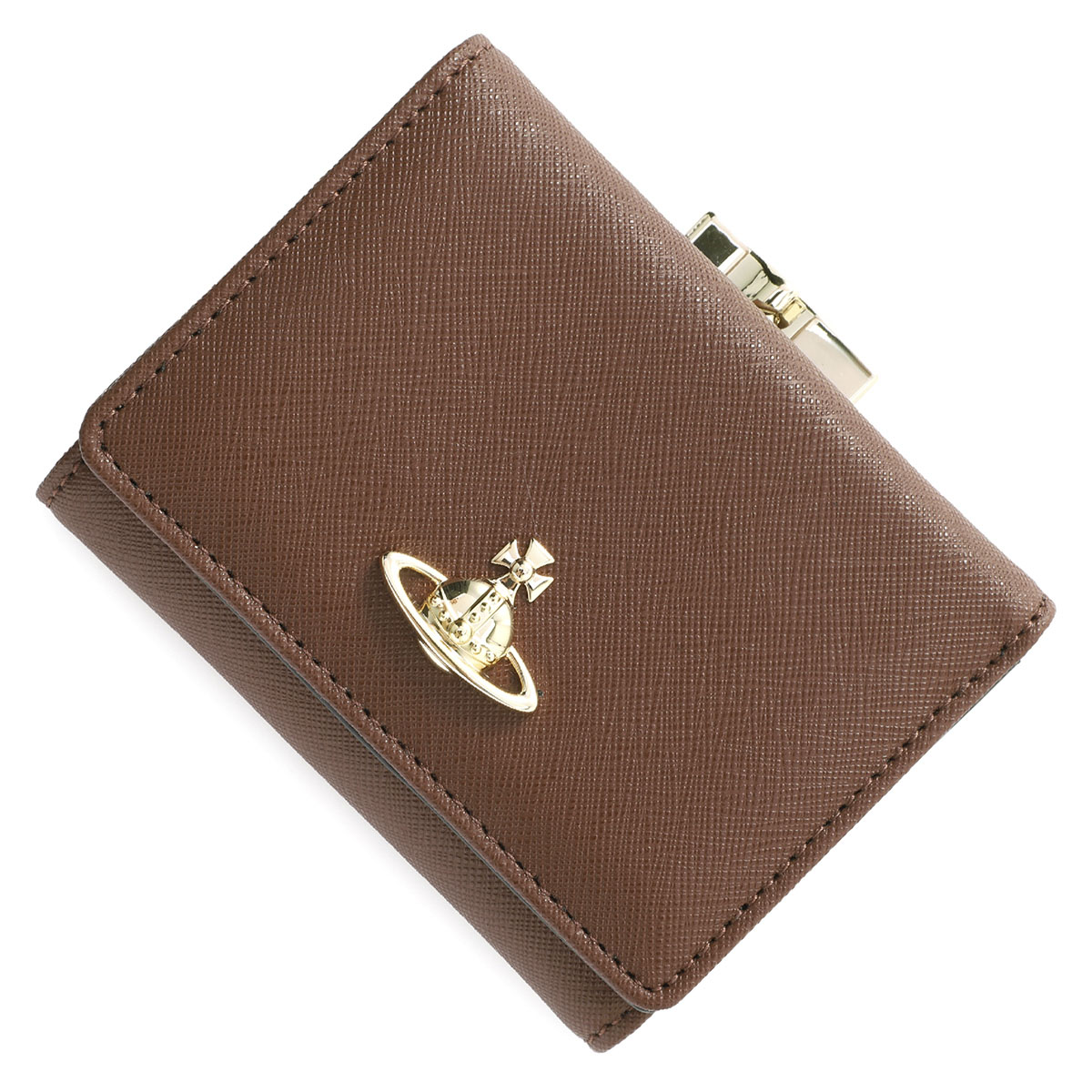 Vivienne Westwood ブラウン 三つ折り財布 Vivienne Westwood ヴィヴィアンウエストウッド 3つ折り財布 小銭入れ