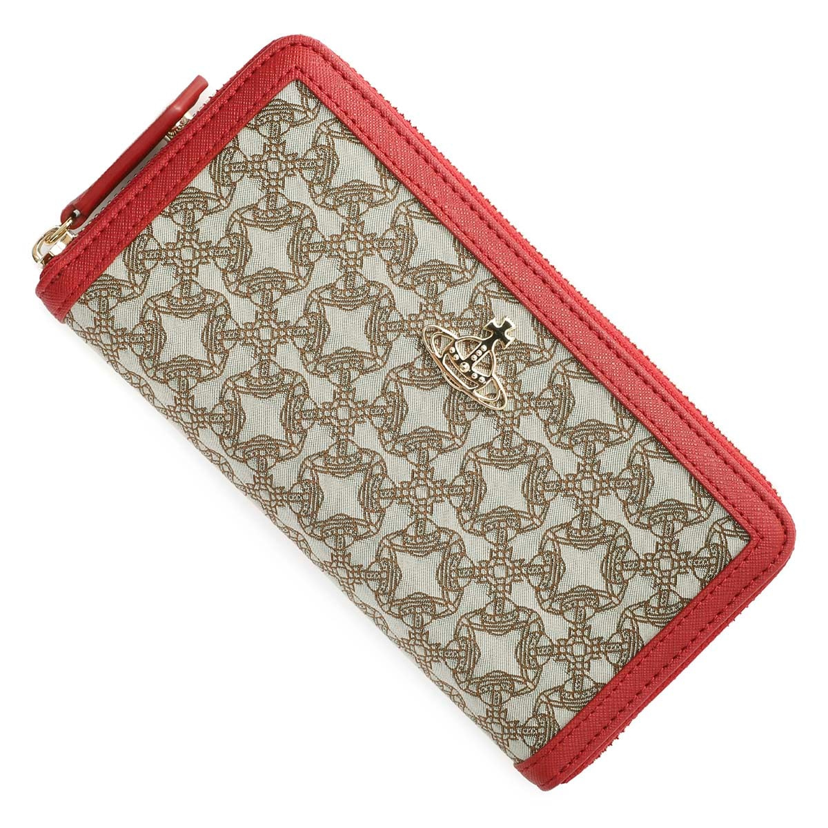 Vivienne Westwood ヴィヴィアンウエストウッド ラウンドファスナー 長財布 小銭入れ付き/VICTORIA CLASSIC レディース