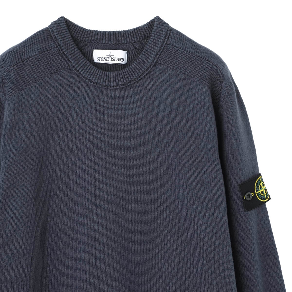 16AW XL STONE ISLAND ウールクルーネックニット ワッペン