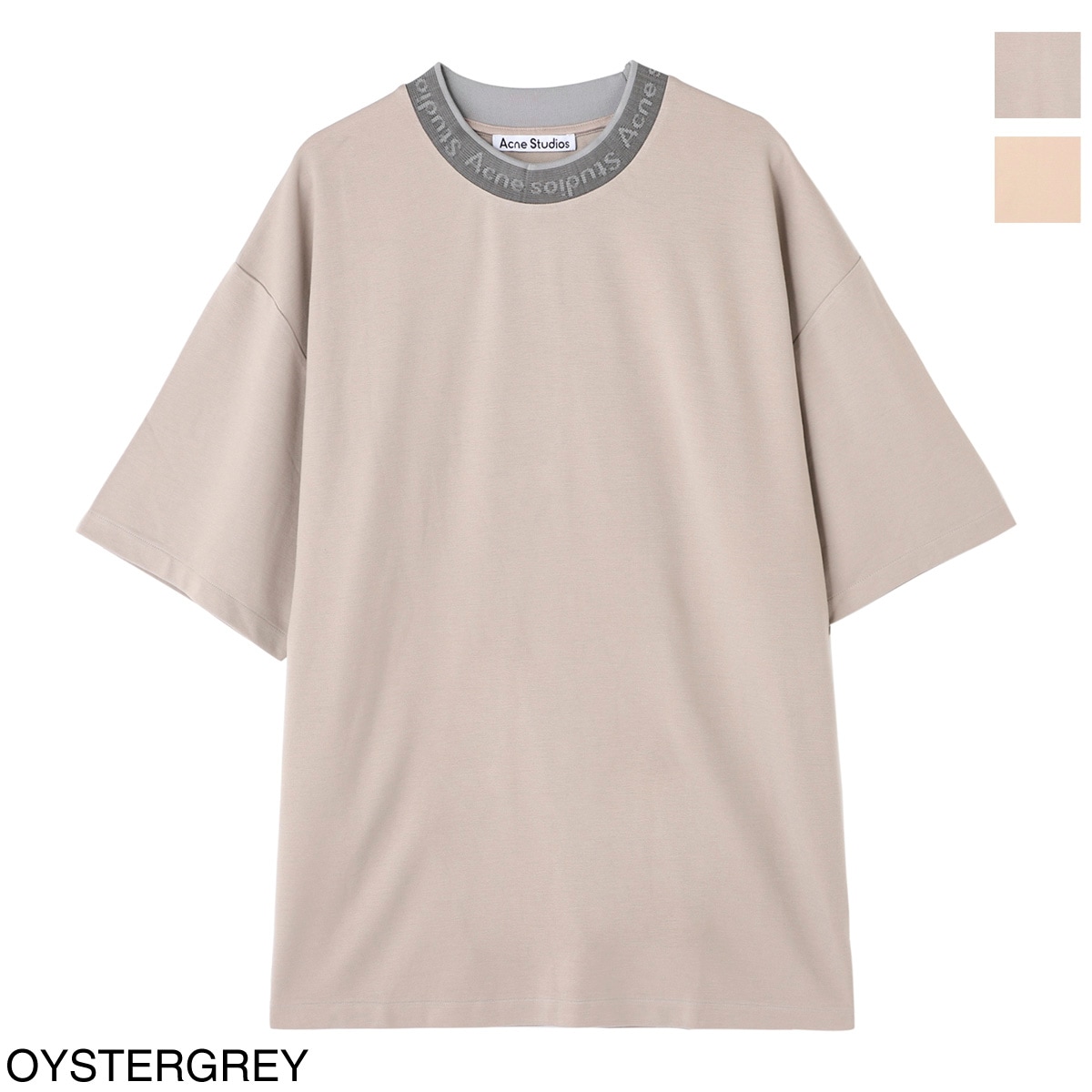 ACNE STUDIOS COTTON T-SHIRT コットン クルーネック アウトレット】ACNE STUDIOS アクネ クルーネック Tシャツ