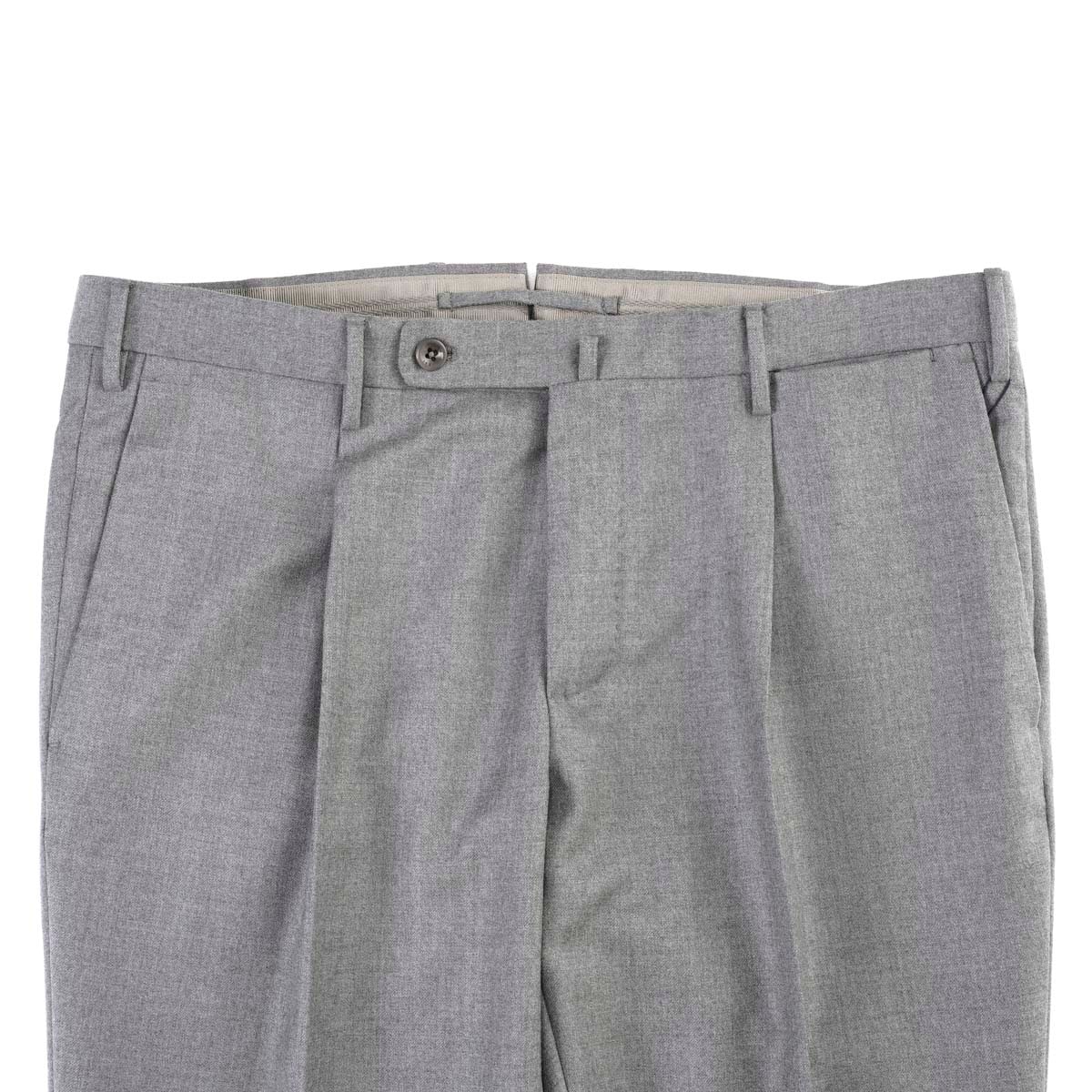J3122美品PT01 1プリーツコインポケットスラックス チャコールグレー48 J3122美品PT01 1プリーツコインポケットスラックス