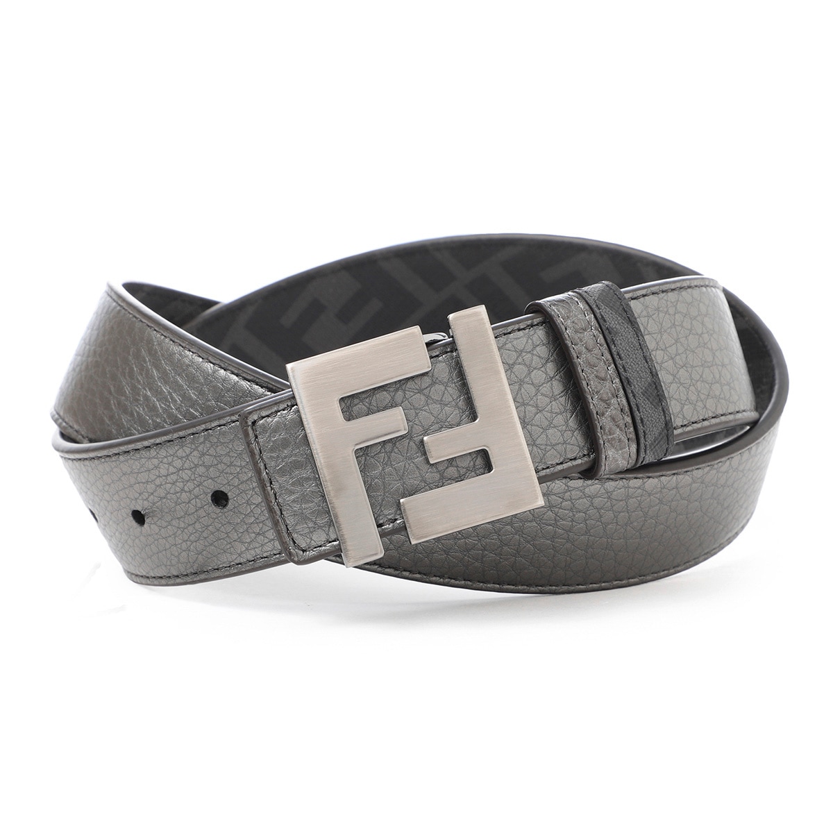 FENDI フェンディ リバーシブル ベルト/FF 1974 メンズ