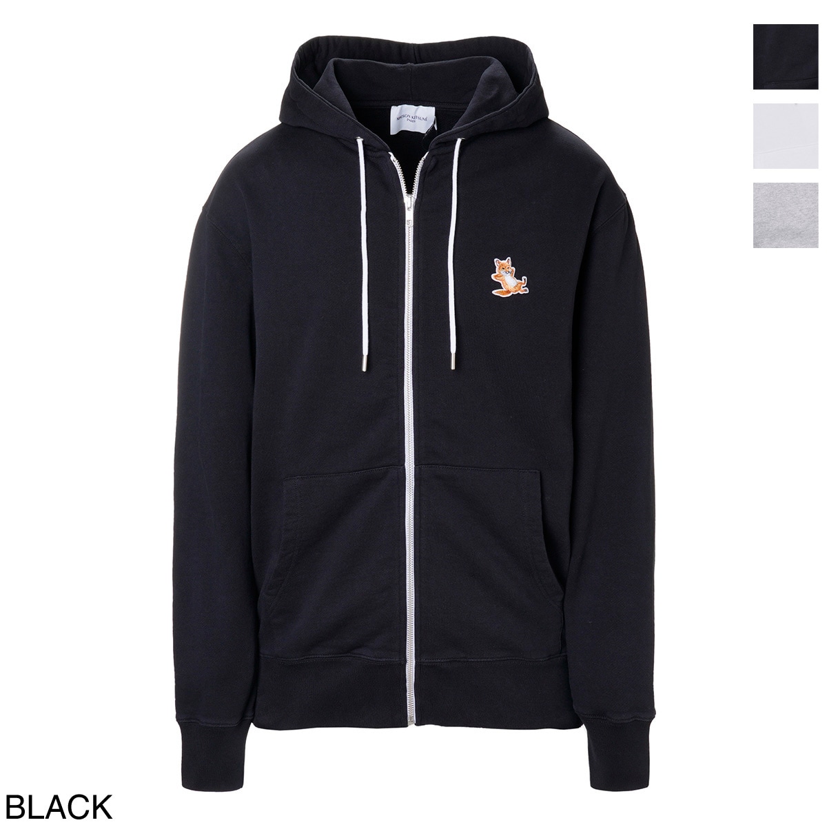 *関税込*MAISON KITSUNE CHILLAX FOXジップアップパーカー アウトレット】【ラスト1点】MAISON KITSUNE メゾンキツネ