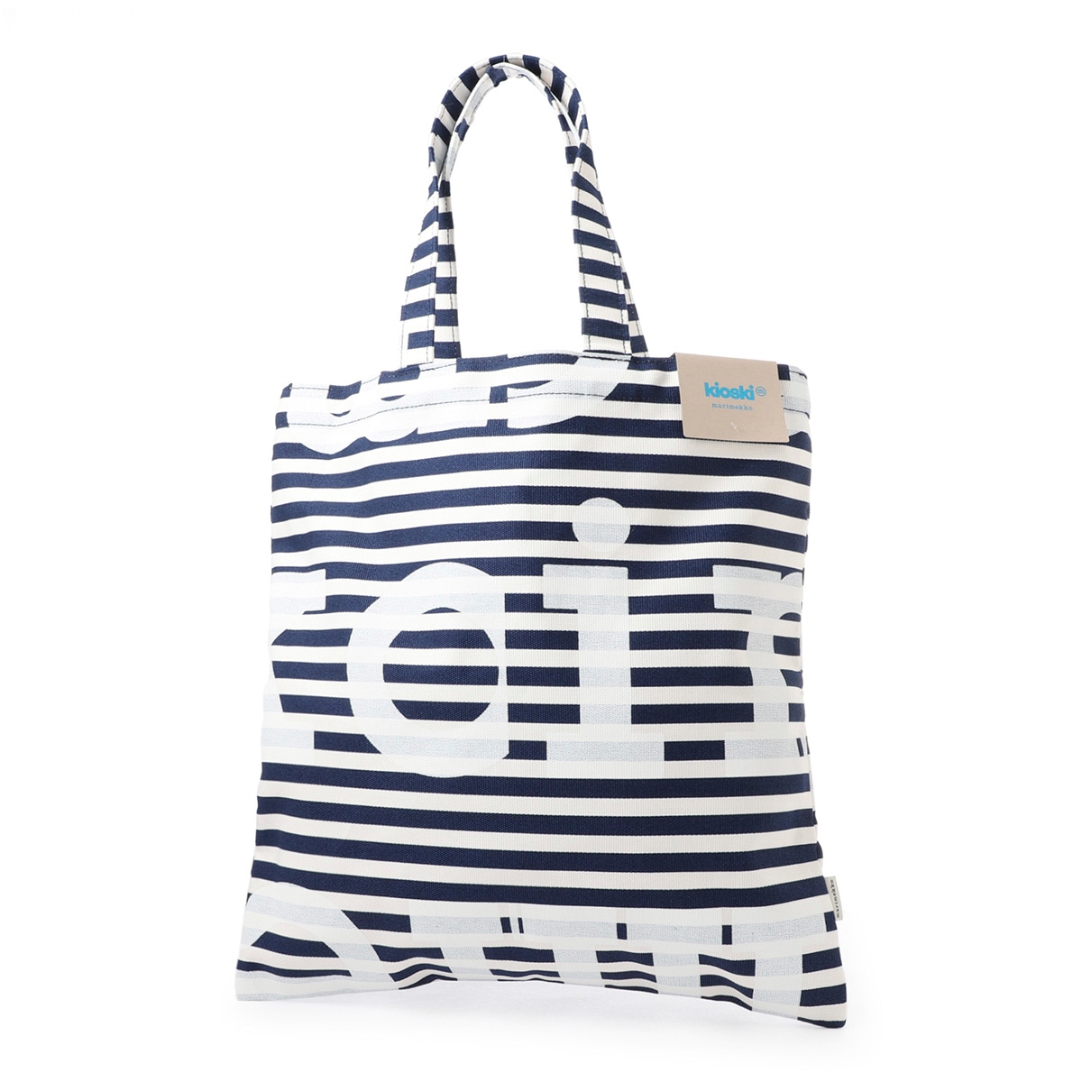 【アウトレット】marimekko マリメッコ トートバッグ/HUOPAKELTANO TASARAITA LOGO レディース