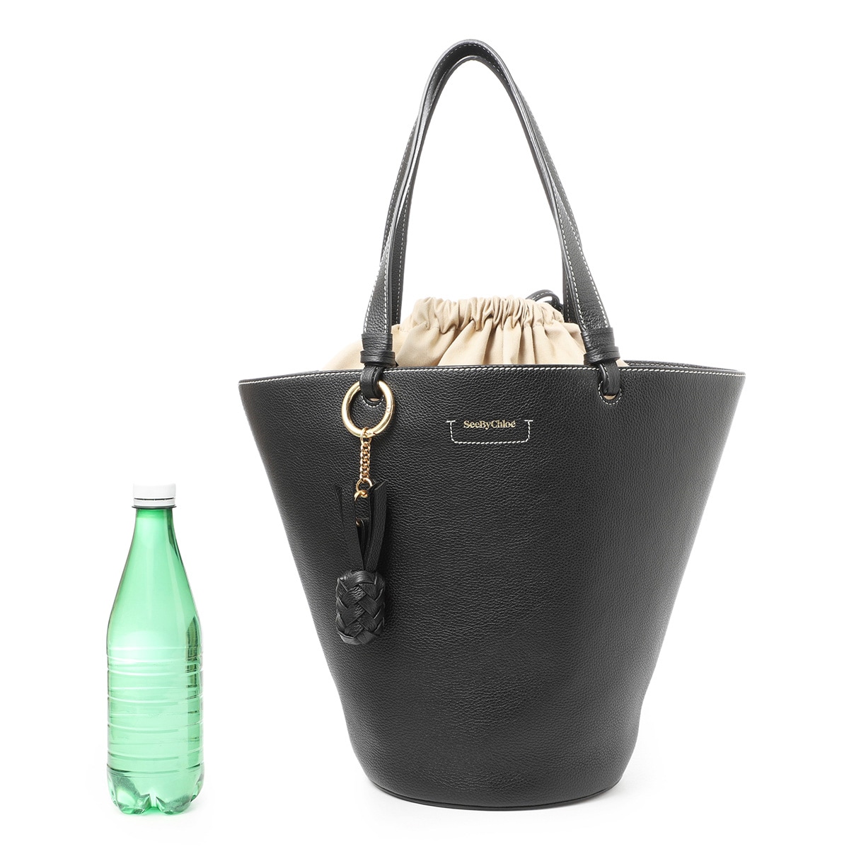 seeByChloé cecilyaトートバッグ　イエロー 中古・古着通販】SEE BY CHLOE (シーバイクロエ) cecilyaトート