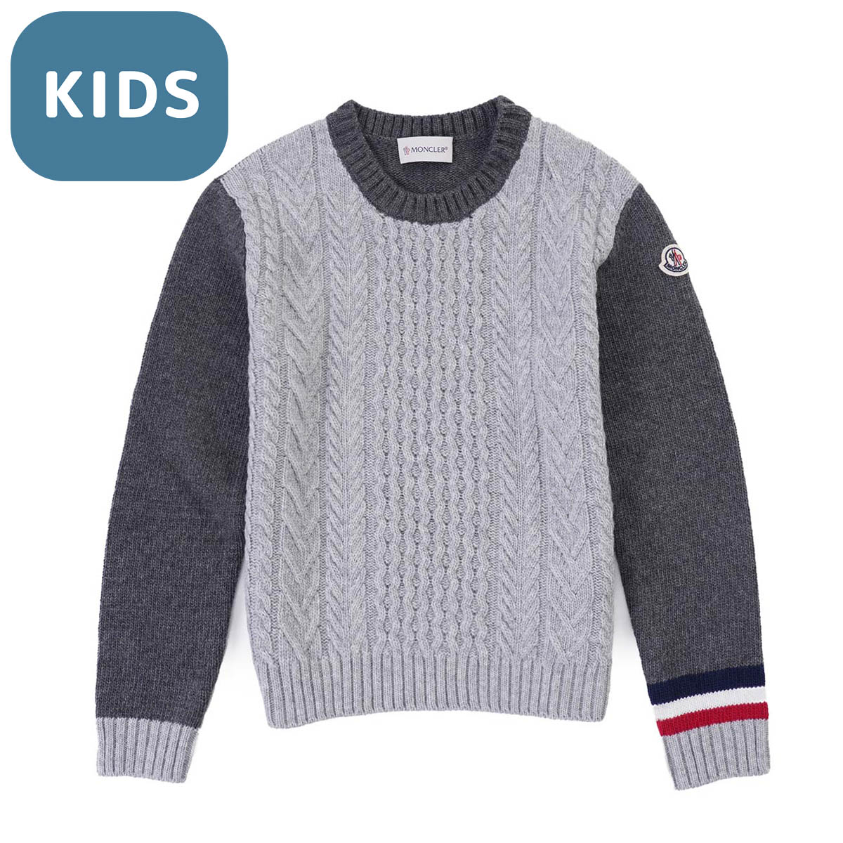 美品　モンクレール　セーター　8A  グレー 楽天市場】モンクレール ニット レディース セーター クルーネック