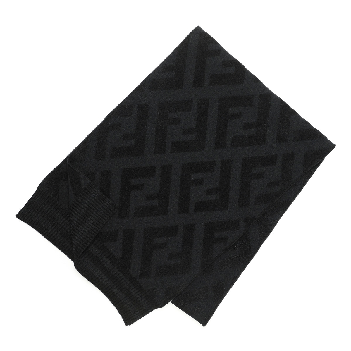 FENDI フェンディ　マフラー　ストール フェンディ FENDI マフラー ストール ズッカ ブラウン ウール