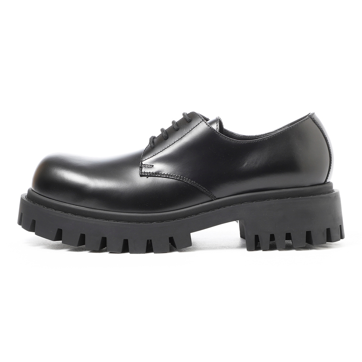 【アウトレット】【ラスト1点】BALENCIAGA バレンシアガ 外羽根式シューズ/ダービーシューズ/SERGENT 20MM DERBY【大きいサイズあり】 メンズ