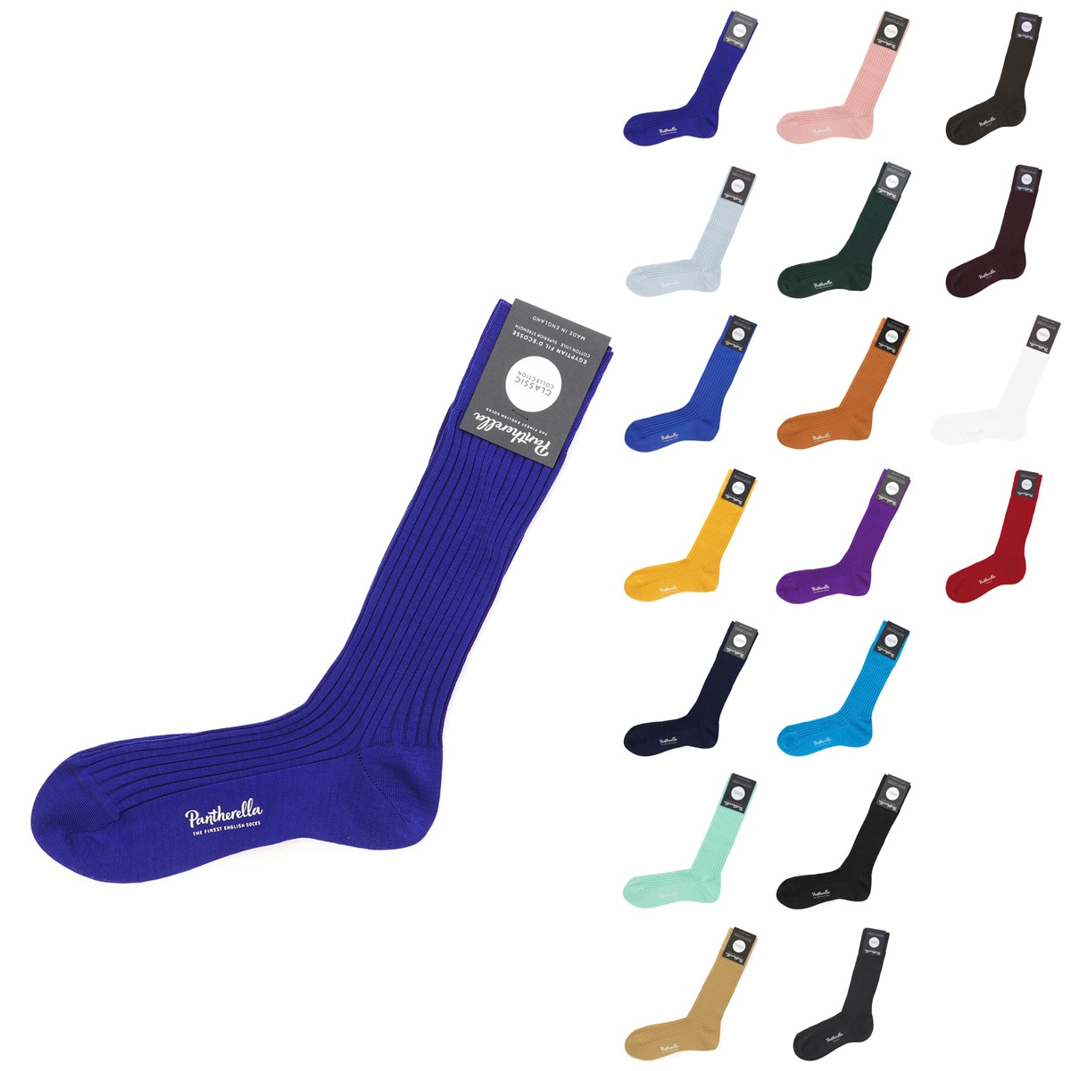 【ネコポス対応(3点まで)】Pantherella パンセレラ ソックス/CLASSIC COLLECTION メンズ